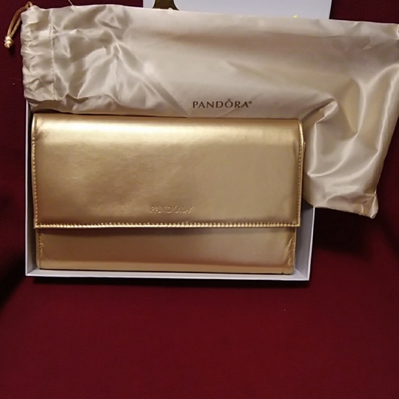 pandora gold clutch